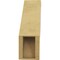 Ekena Millwork 5-inch W x 16-inch D x 16-inch H Funston Rough Cedar Woodgrain TimberThane Knee Brace, Primed BRCUR05X16X16FSTRCPR - alternate 5